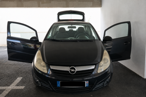 Opel Corsa 1.2 - 80 Twinport Enjoy 2008 occasion Strasbourg 67000