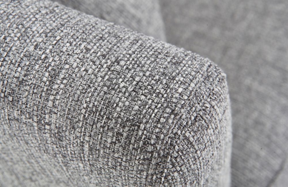 Canap&eacute; scandinave tissu gris 3 places Miliboo Oslo Meubles