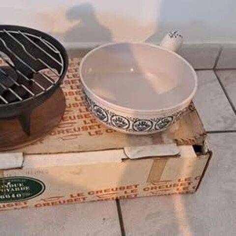 Service à fondue / appareil Le Creuset vintage complet Saintry-sur-Seine (91)