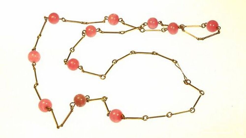 Collier en rose de quatz Bijoux et montres