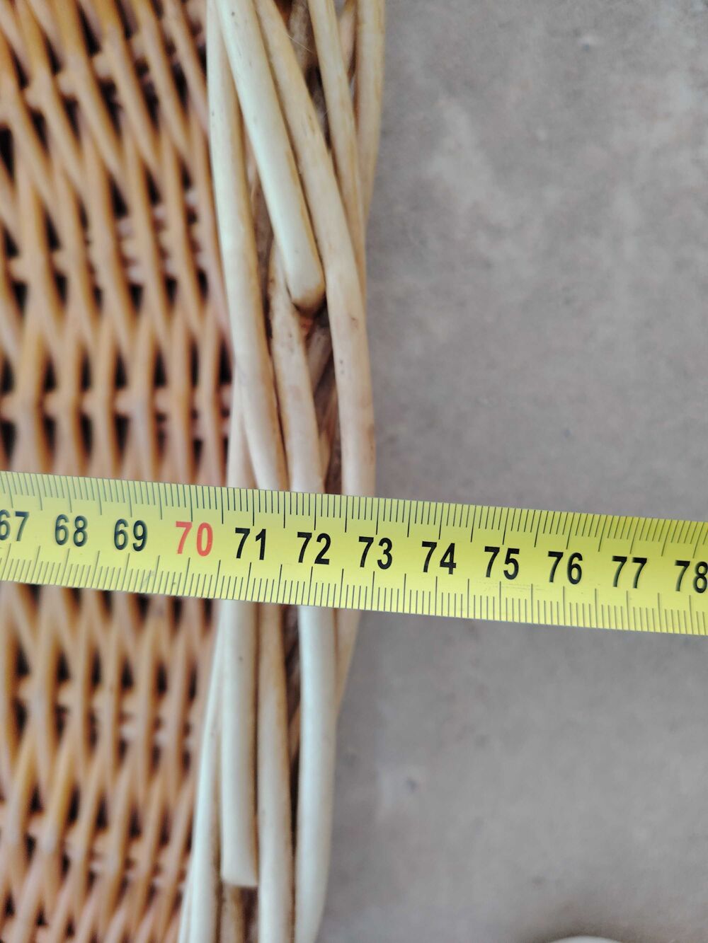 PANIER EN OSIER POUR GROS CHIEN Meubles
