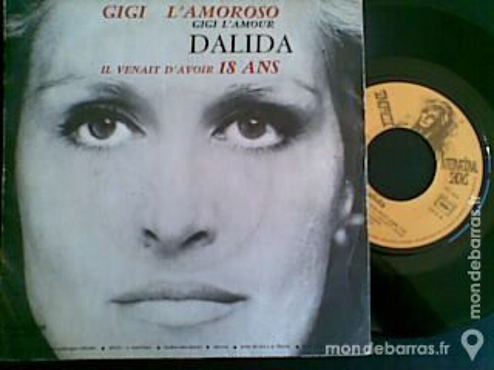 DALIDA : gigi l'amoroso CD et vinyles