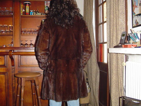 manteau de vison pleine peau avec col boule  0 Cagnes-sur-Mer (06)
