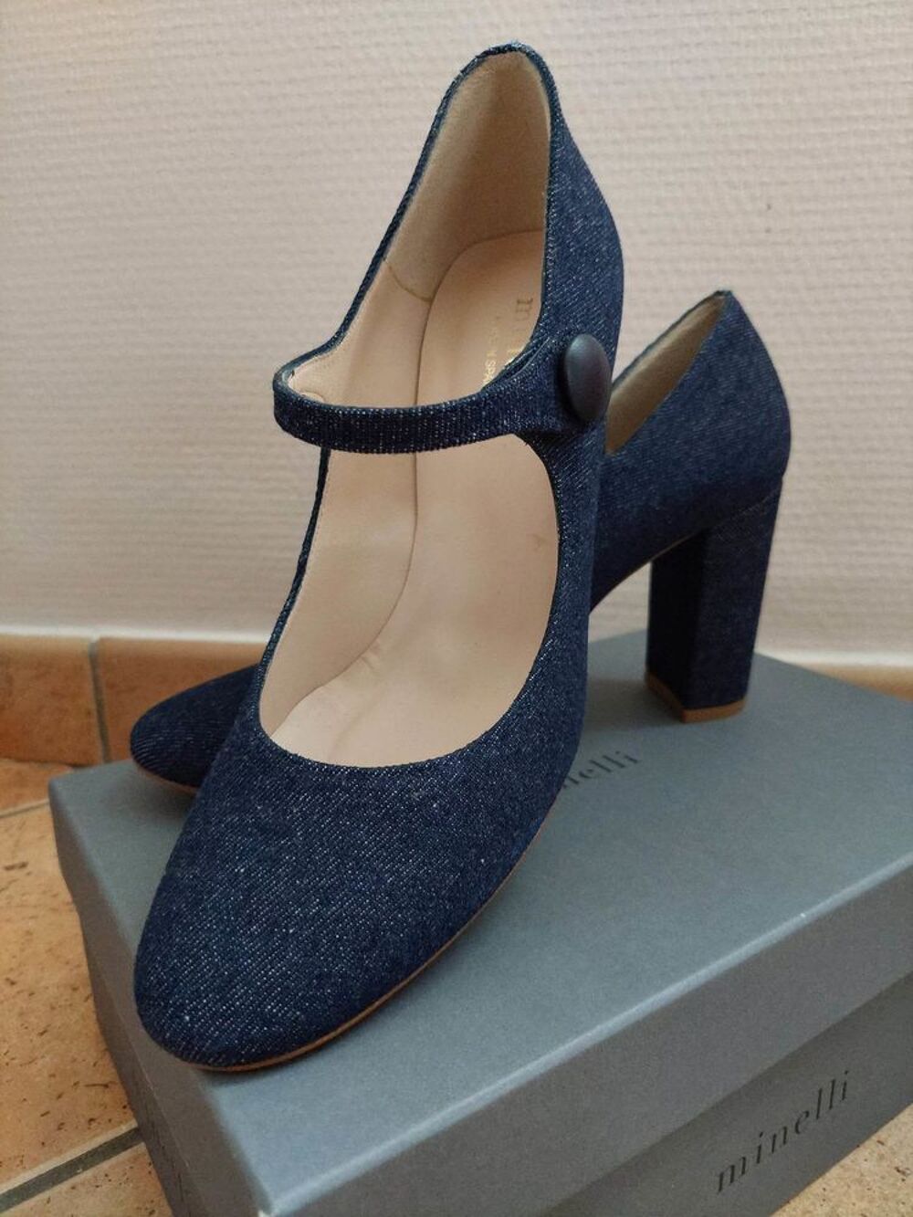 escarpins jeans Chaussures