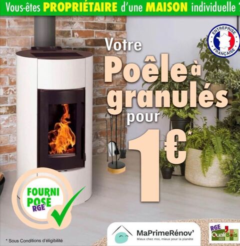 🔵 Subventions  poêle à granulés 1 Bourg-en-Bresse (01)