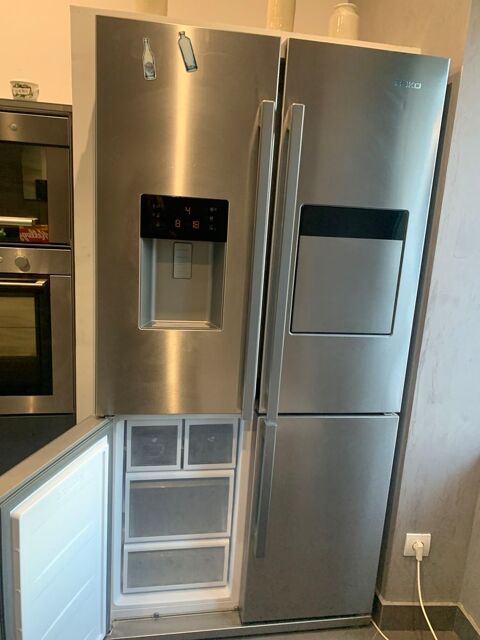 R�frig�rateur am�ricain BEKO inox 400 Dijon (21)