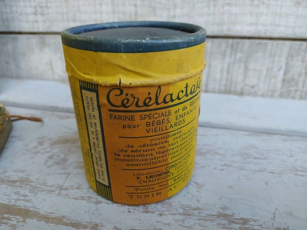 Rare Boite Carton Publicitaire C&eacute;r&eacute;lactale / No Bl&eacute;dine 