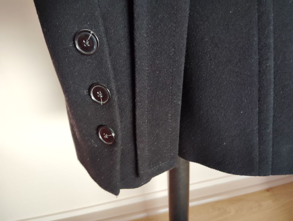 Manteau femme long noir Caroll taille 42 Vêtements