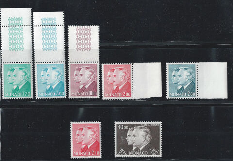 
Timbres RAINIER III et ALBERT de MONACO 3 Nice (06)