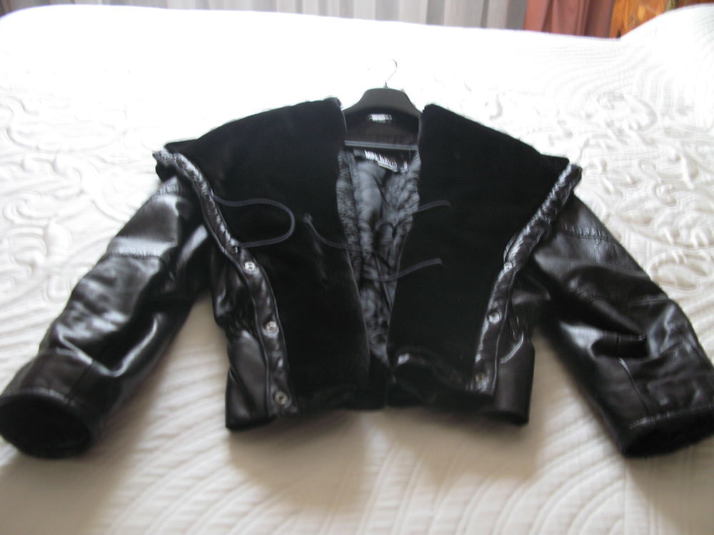 Blouson cuir Vtements