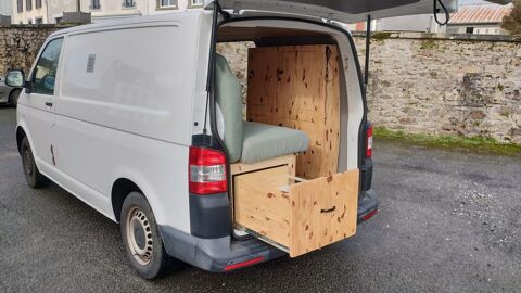 Volkswagen Transporter TRANSPORTER FGN TOLE L1H1 2.0 TDI 140 DSG7 2014 occasion Le Faou 29590