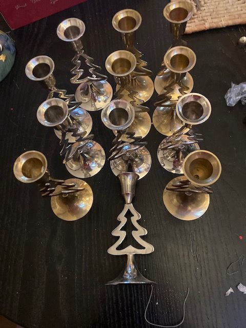 Bougeoirs et bougies pour No�l 30 Champenoux (54)