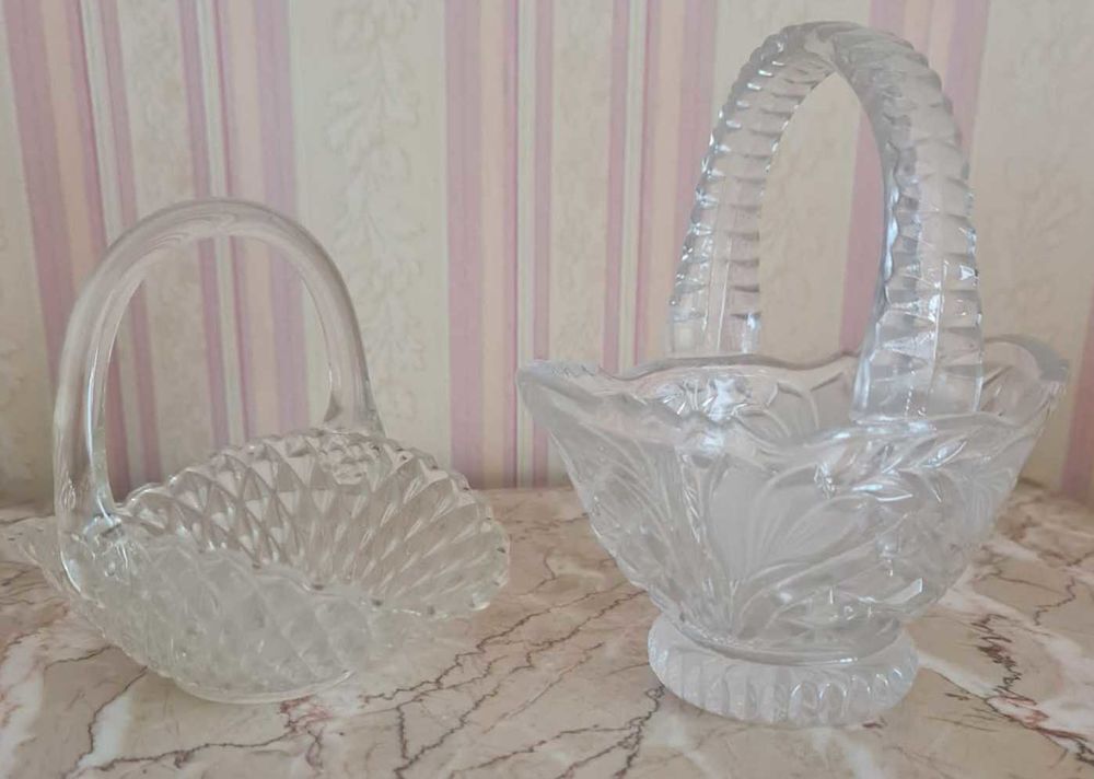 paniers en cristal 