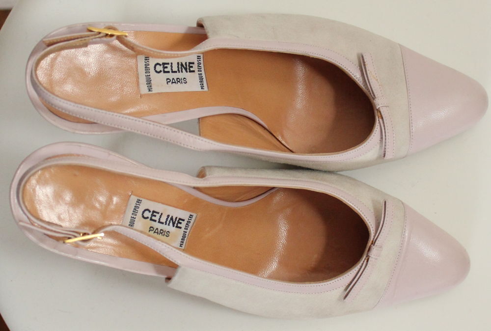 Escarpins pastel CELINE T.37 Fr Chaussures