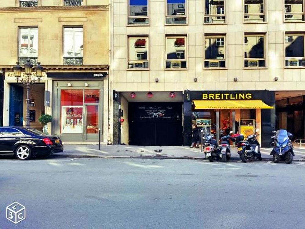 Location Parking/Garage Parking moto / scooter sécurisé Paris 2 (Rue de la Paix) Paris 2