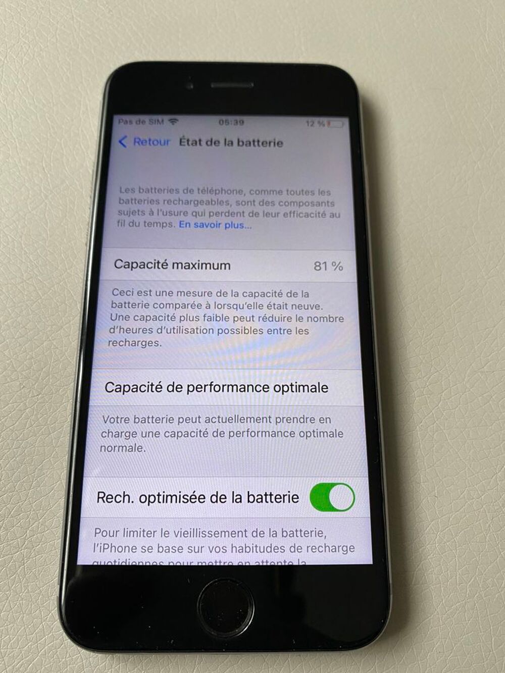 IPhone 6 S 64GB Silver Téléphones et tablettes
