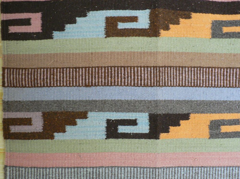 Tapis artisanal indien Navajo Arizona Décoration