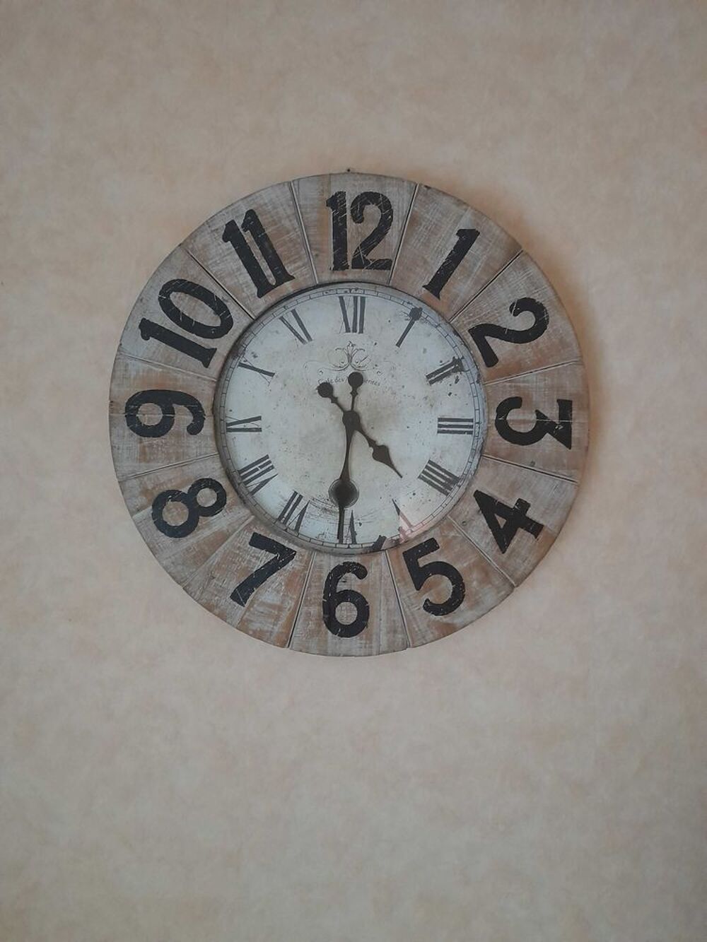 Pendule bois Décoration