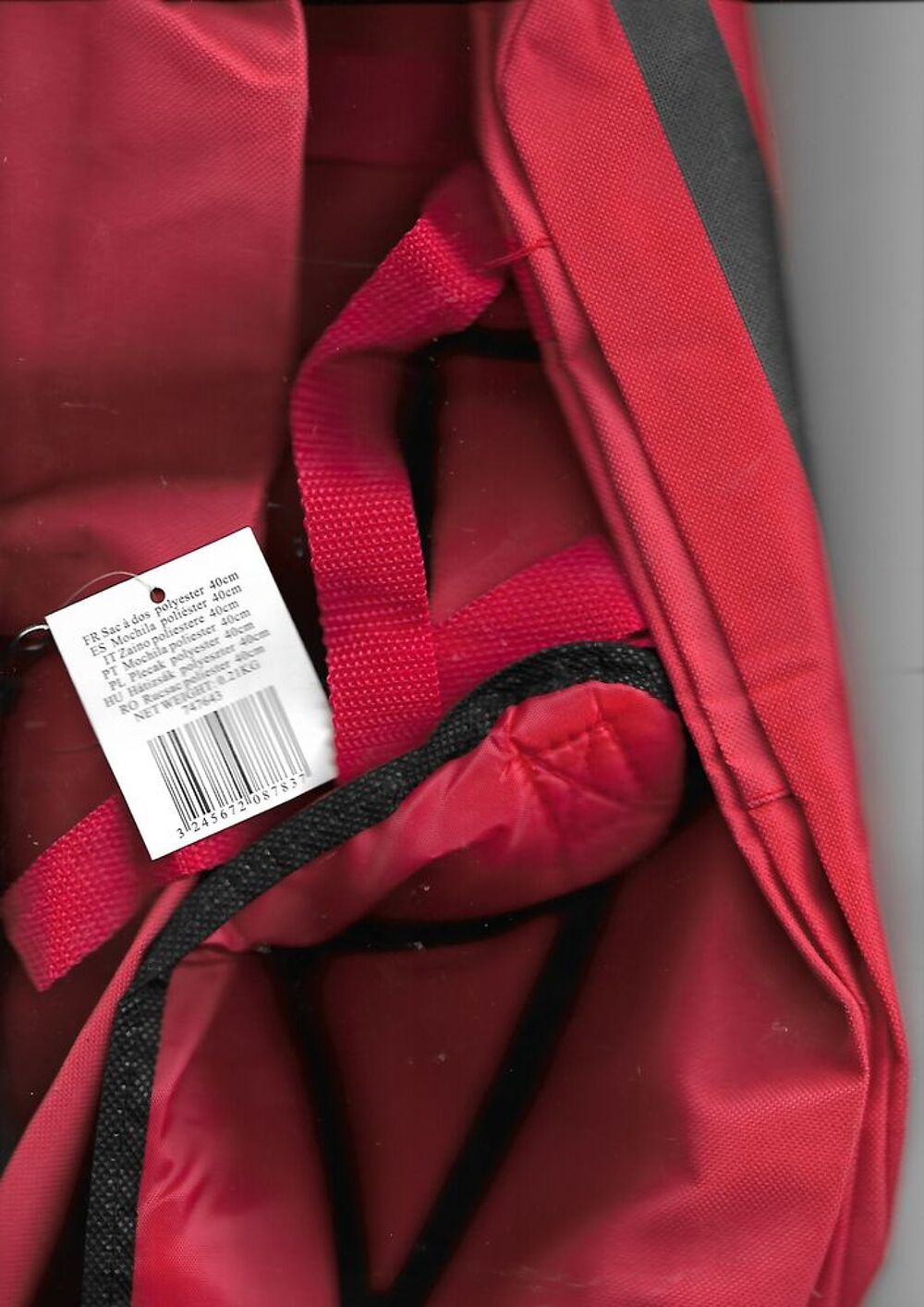 SACS A DOS POLYESTER NEUF Sports