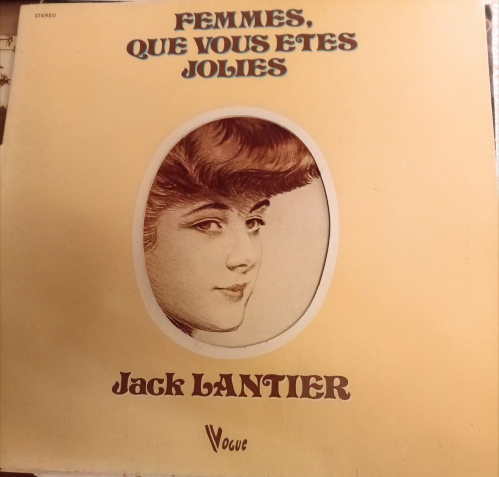 JACK LANTIER / 12 X DISQUES VYNIL 33 TOURS/ CD et vinyles