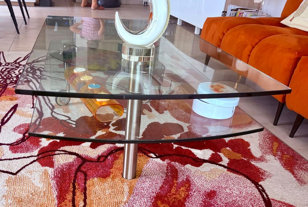 TABLE BASSE TOUT EN VERRE / EPAISSEUR 10mm Meubles
