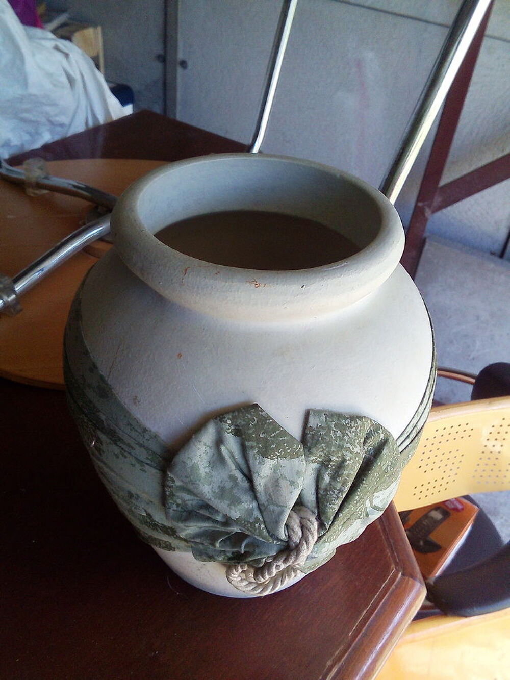 un pot fleur Jardin