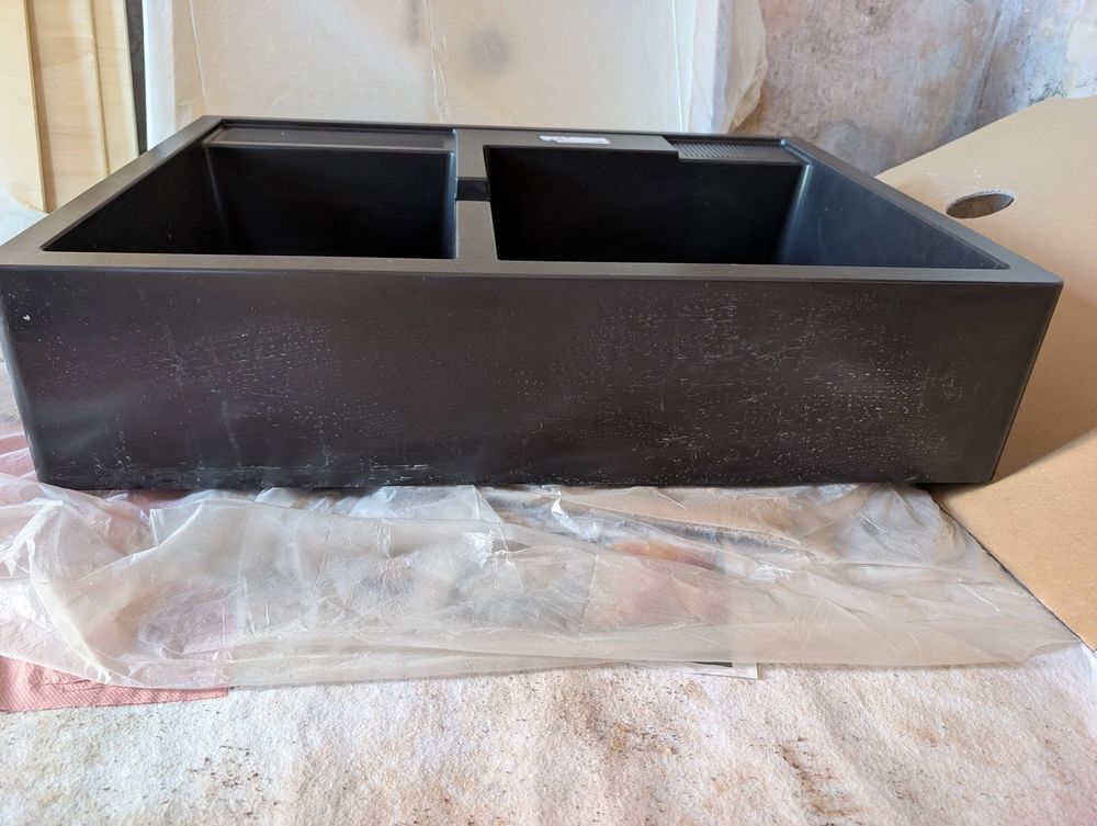 Evier Schock kallio m175 noir Bricolage
