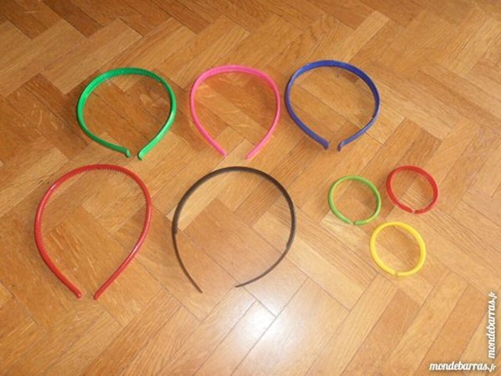 Lot de serre-t&ecirc;te et bracelets &agrave; customiser (25) Bijoux et montres