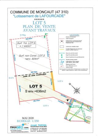  Terrain � vendre 1440 m�