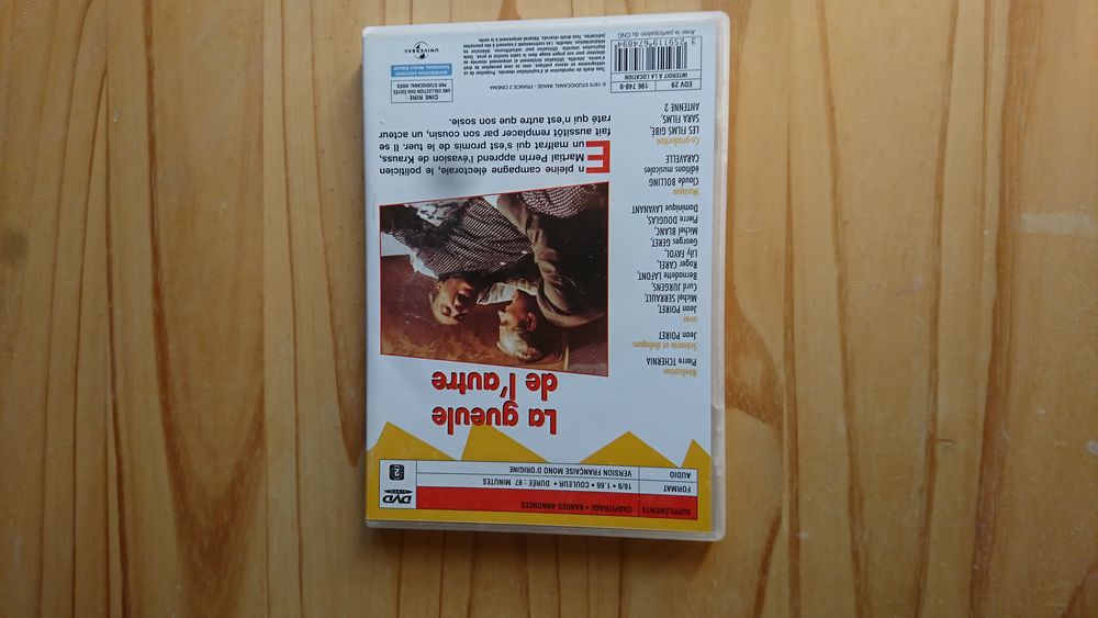 DVD La gueule de l'autre DVD et blu-ray