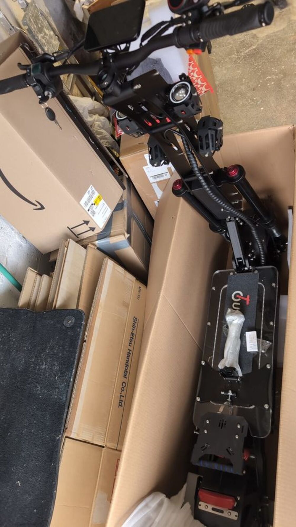 Trottinette &Eacute;lectrique 10000W, 72V ? Jamais D&eacute;ball&eacute; - 110kmH Sports
