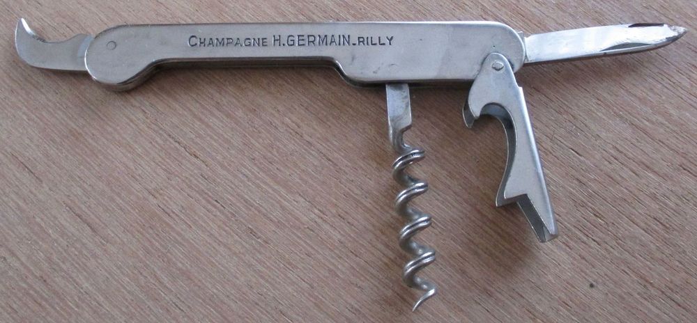 COUTEAU DE SOMMELIER CHAMPAGNE H. GERMAIN RILLY Décoration