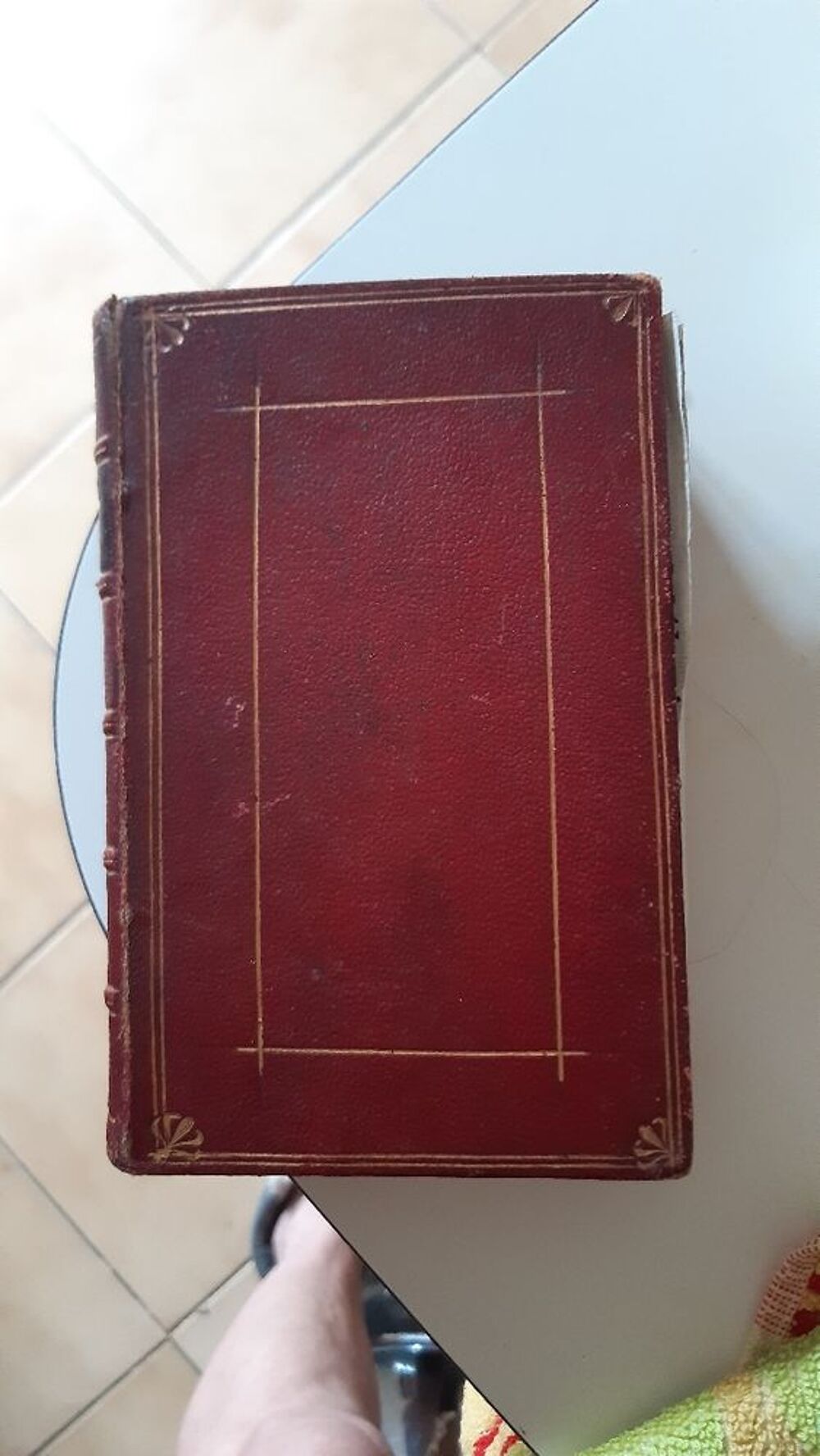 livre ancien cuir Livres et BD