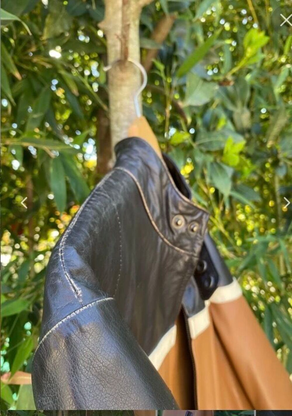 Blouson cuir anglais Maroquinerie