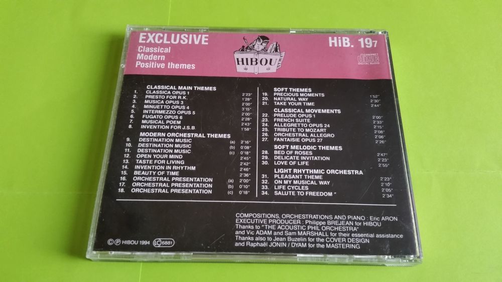 HIBOU EXCLUSIVE CD et vinyles