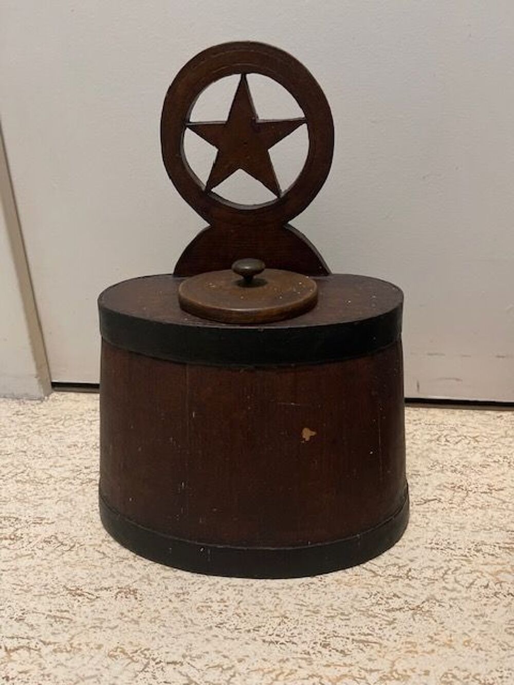  Bo&icirc;te &agrave; Sel Fran&ccedil;aise XIXe Si&egrave;cle Décoration