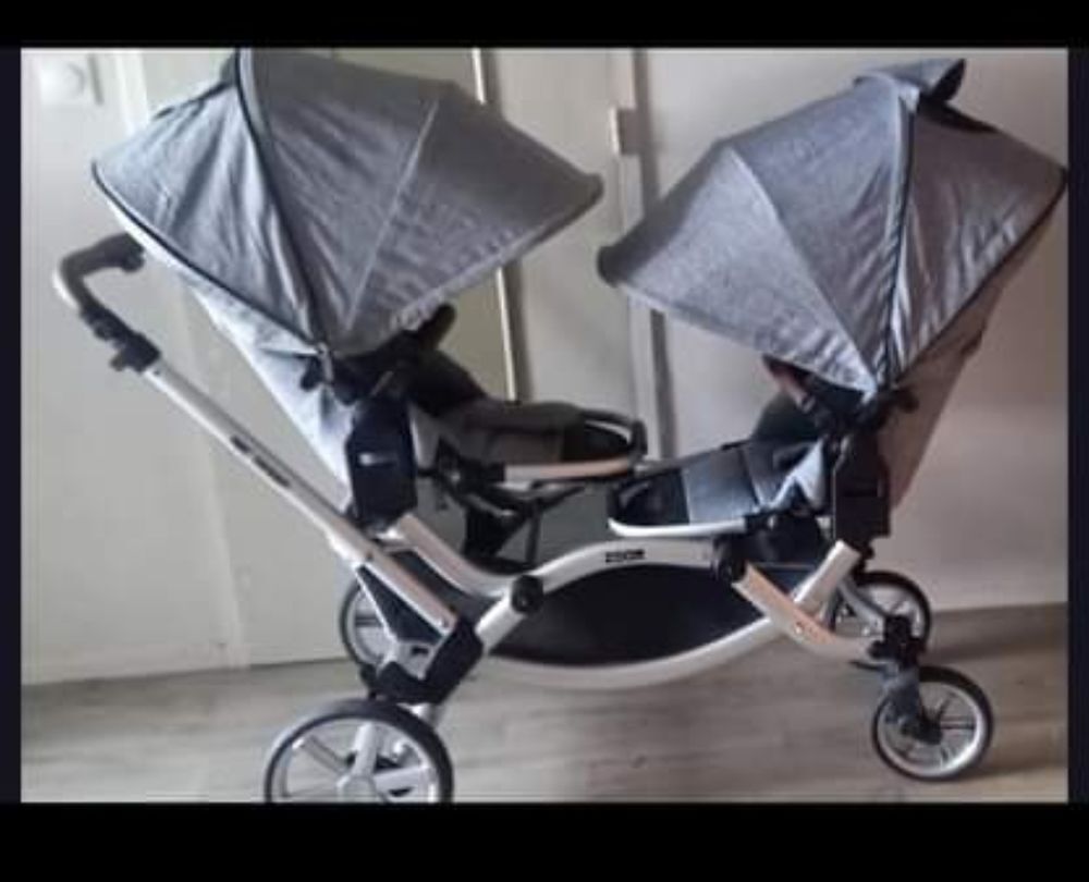Poussette double zoom abc Puriculture
