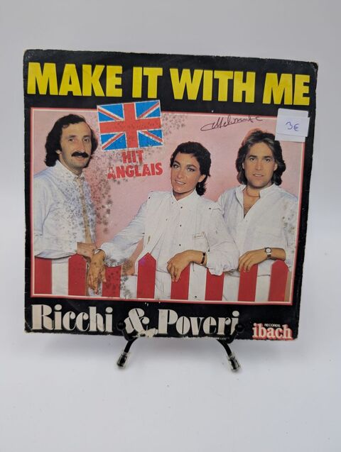 Vinyle 45 tours Ricchi & Poveri : Make it With Me  3 Vulbens (74)
