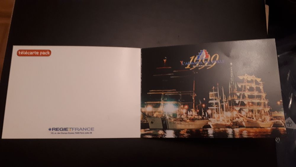 TELECARTE TRES RARE L'ARMADA DU SI&Egrave;CLE ROUEN 