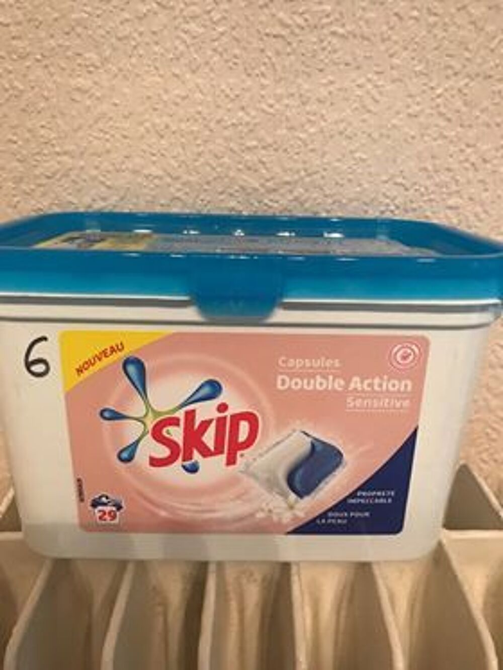 Lessive Skip en capsules Bricolage