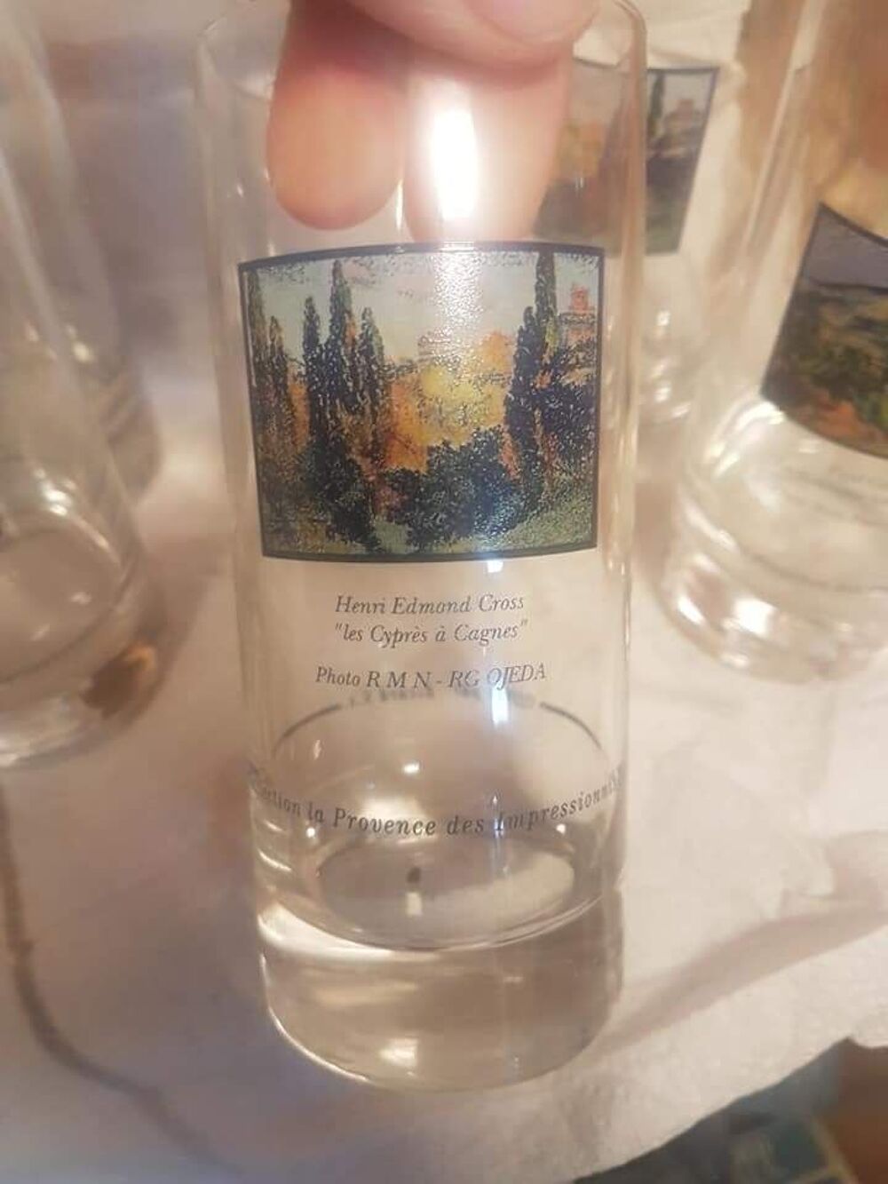 verres pour collectionneur 