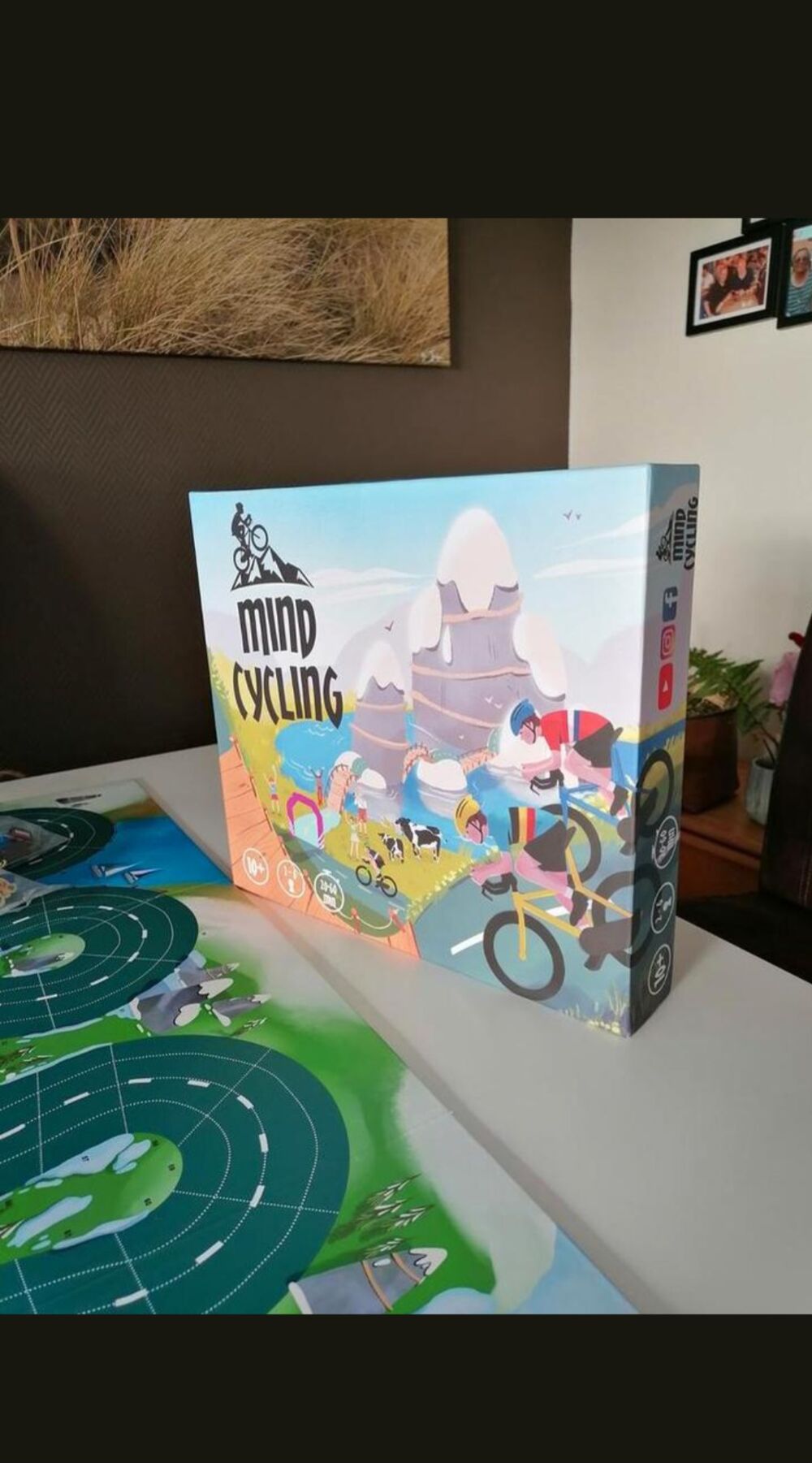 Mind Cycling Jeu de soci&eacute;t&eacute; sur le cyclisme Jeux / jouets