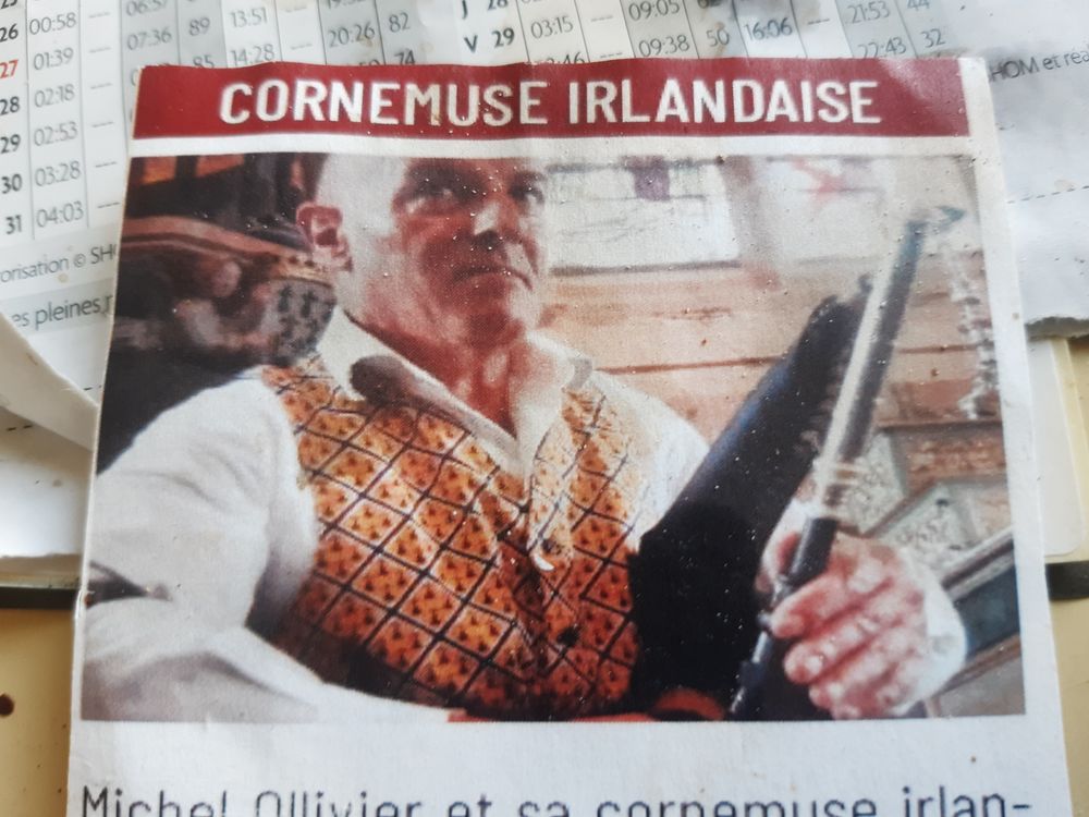   Cornemuse irlandaise  