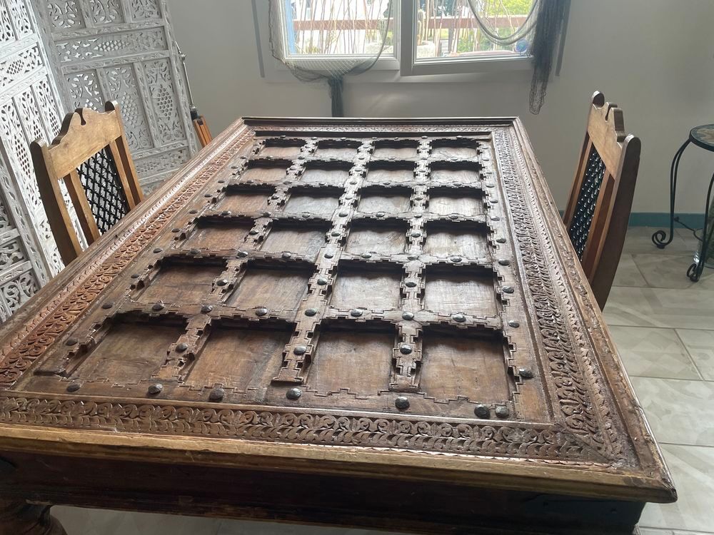 Table Indon&eacute;sienne Meubles
