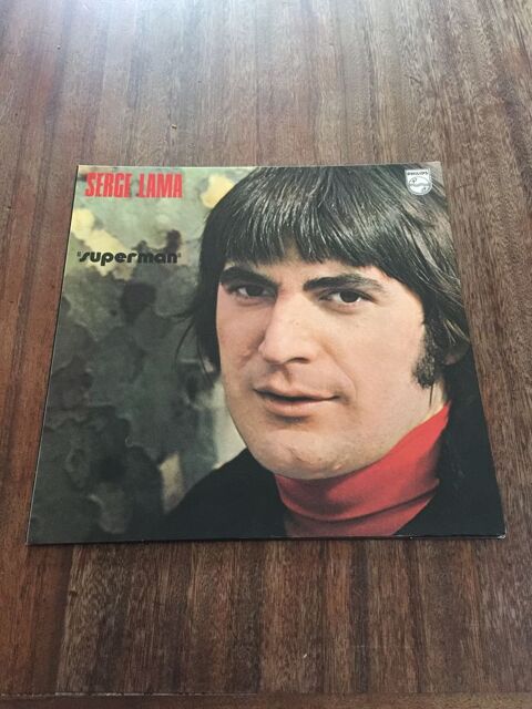 Vinyle 33 tours Serge Lama   Superman   10 Saleilles (66)