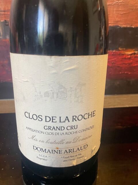1 Bt St DENIS CLOS DE LA ROCHE GC Domaine Arlaud 2002 Bourg Vigneux-sur-Seine (91)