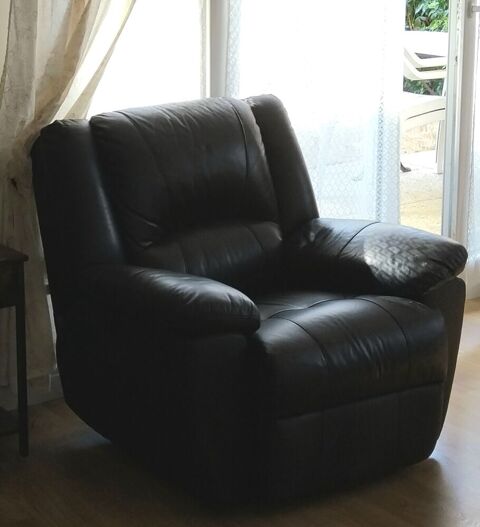 Fauteuil relax en cuir 120 Saint-Pierre-du-Perray (91)