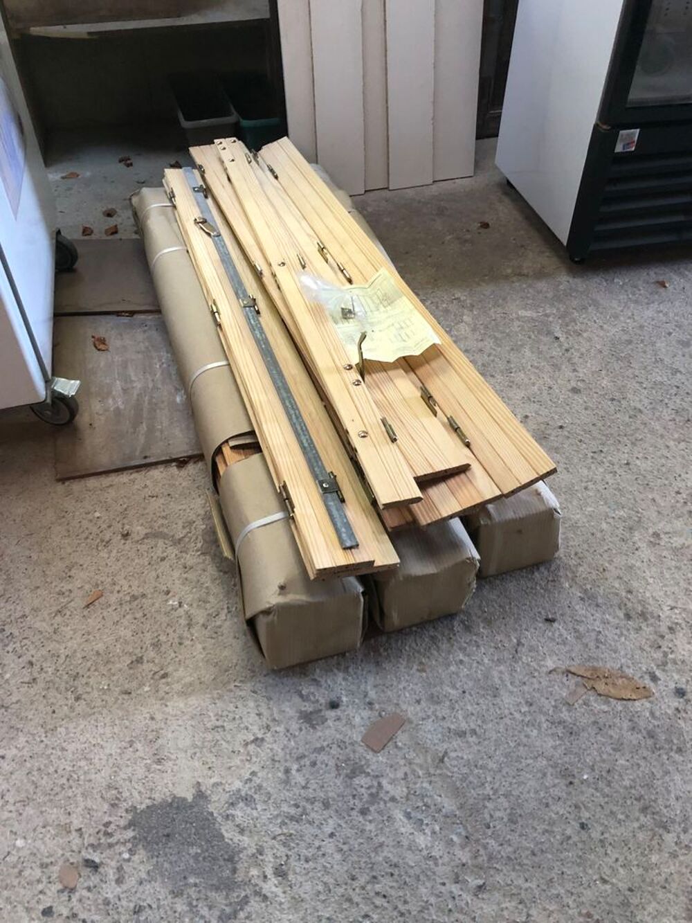 Persiennes en bois 4 vantaux Bricolage