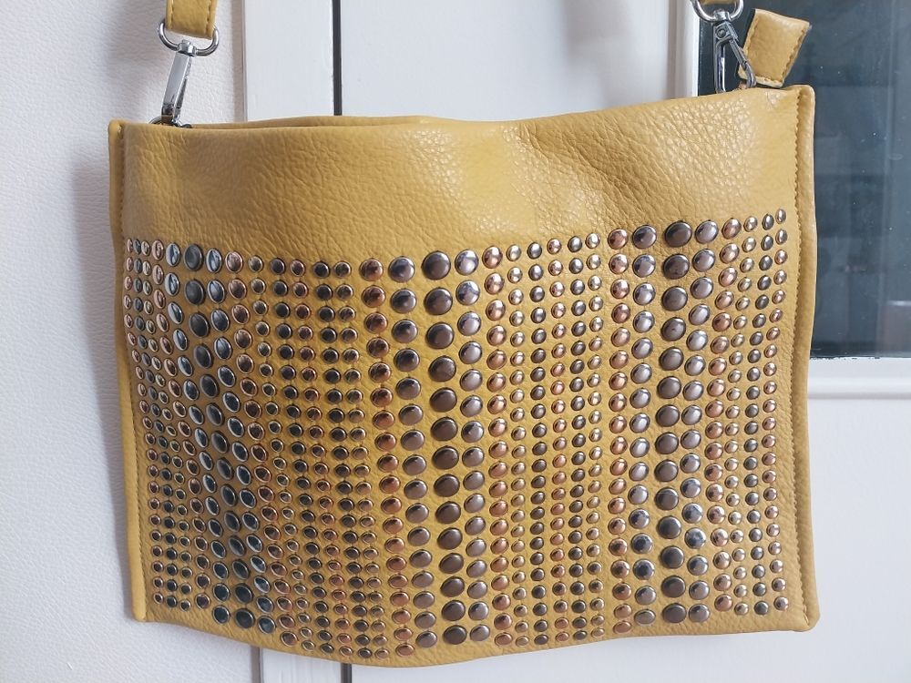 sac jaune moutarde Maroquinerie
