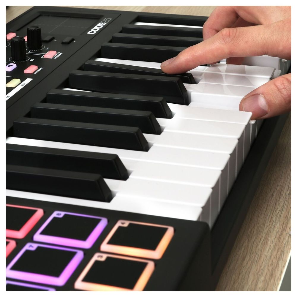 clavier 25 touches contr&ocirc;leur M-audio Code 25. Instruments de musique